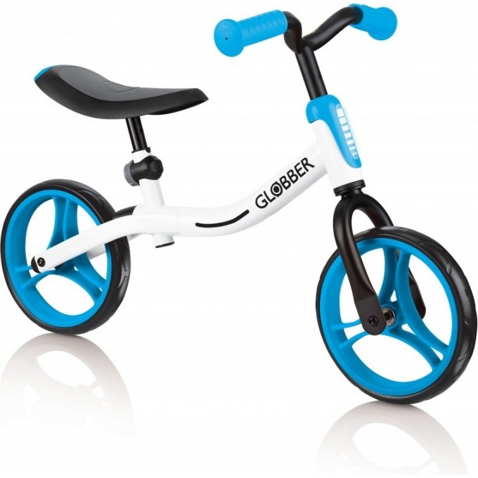 Беговел GLOBBER GO BIKE белый-синий 610-160