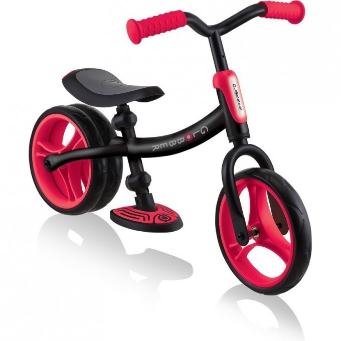 Беговел GLOBBER GO BIKE DUO Черно-красный 614-102