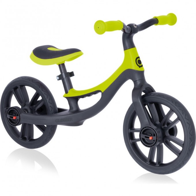 Беговел GLOBBER GO BIKE ELITE, черно-зеленый 710-106