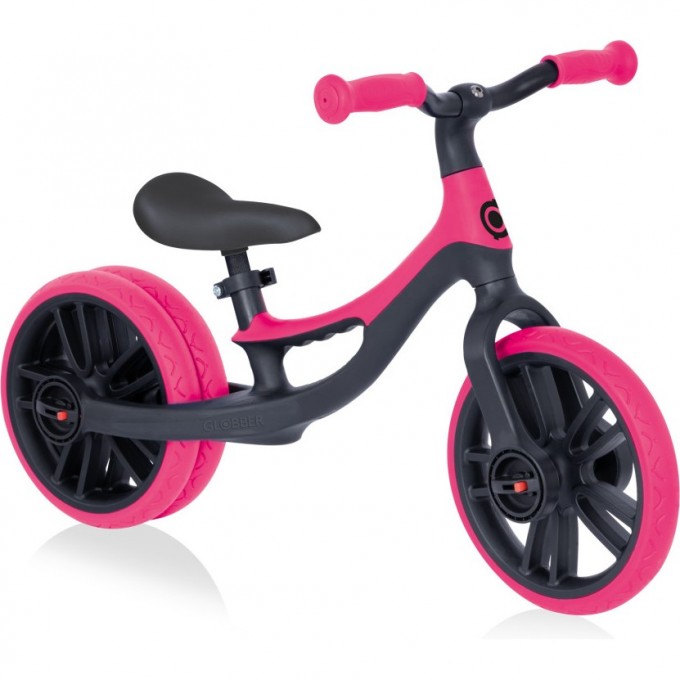 Беговел GLOBBER GO BIKE ELITE DUO, пастельно-розовый 712-210