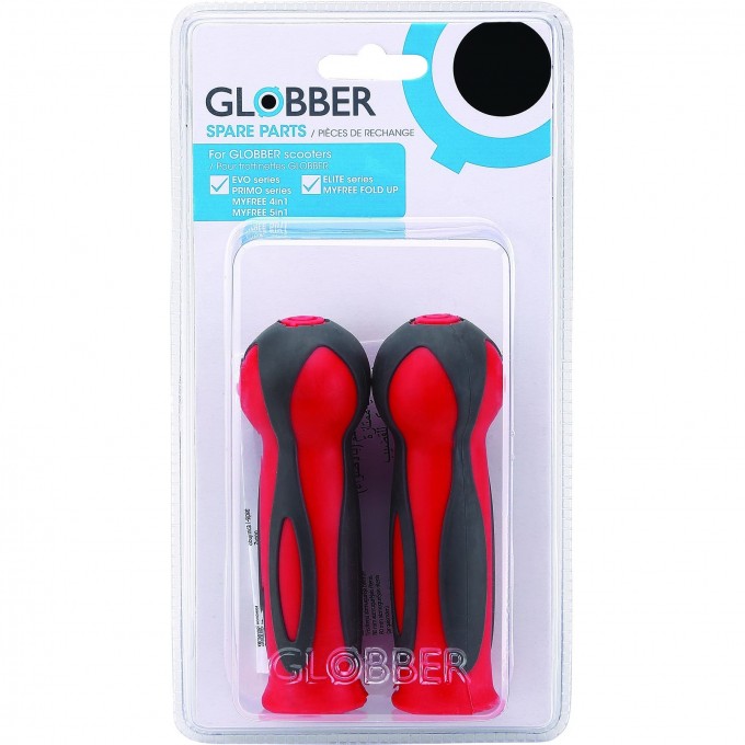 Грипсы GLOBBER DUAL COLOR 2 HANDLE Красный 526-003-102