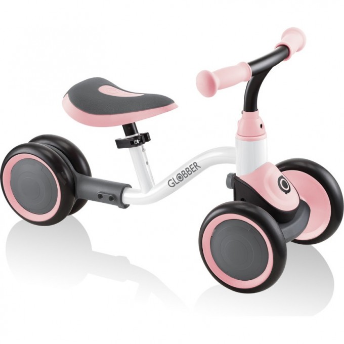 Каталка-беговел GLOBBER LEARNING BIKE, бело-розовый 635-210