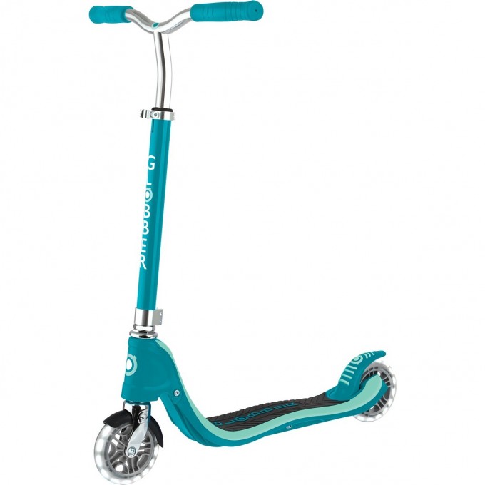 Самокат GLOBBER FLOW 125 LIGHTS Бирюзовый 772-105