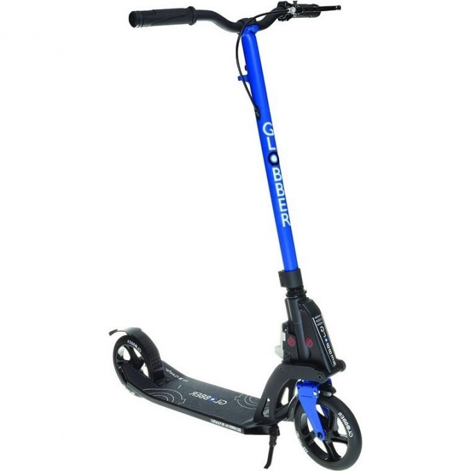 Самокат GLOBBER ONE K 180 с ручным тормозом Синий 499-192
