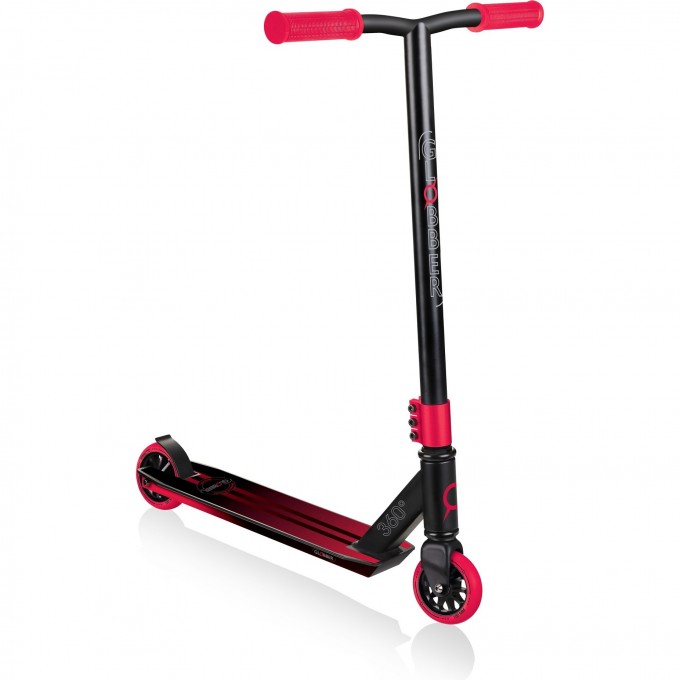 Самокат трюковой GLOBBER GS 360 черно-красный 620-102-3