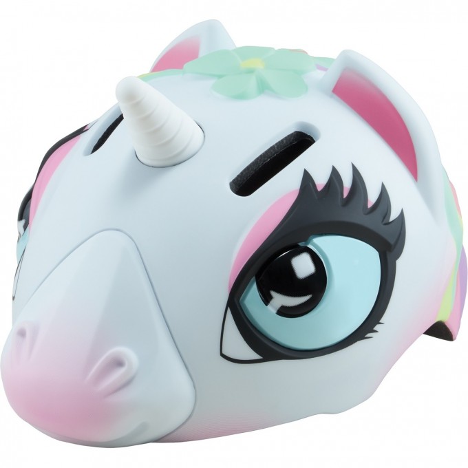 Шлем GLOBBER FANTASY HELMET, S/M (49-55см) Белый 605-110