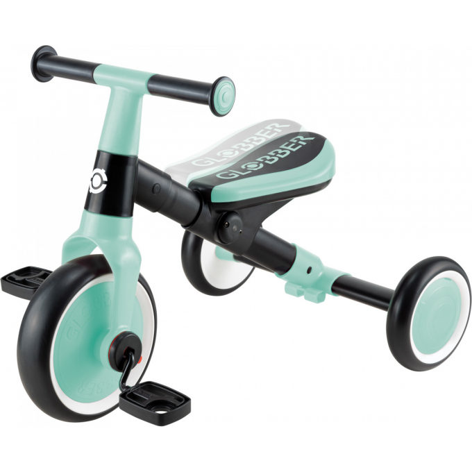 Велосипед-беговел GLOBBER LEARNING TRIKE (2 IN 1) зеленый 735-206