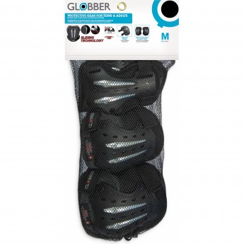 Защита GLOBBER PROTECTIVE FILA JUNIOR XS (-25KG+) черный